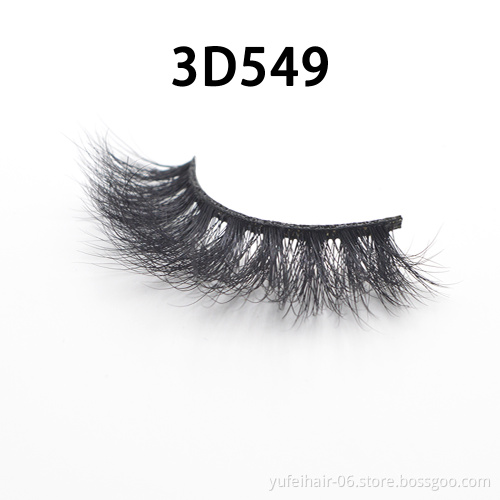 Wholesale 3D 5D 6D Faux Mink False Eyelashes Natural Long Handmade Cruelty-free Lashes
